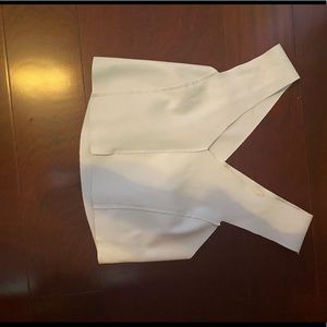 Zara Leather Crop Top